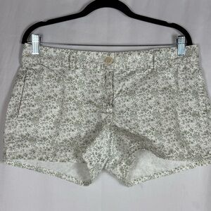 J. Crew Green Floral Women's Shorts